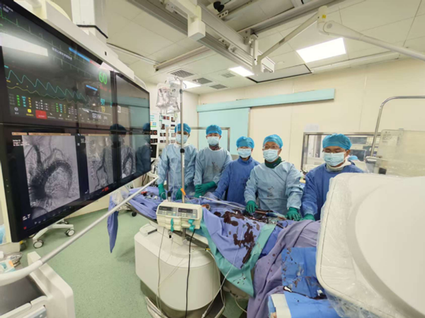 【望京丨动态】望京医院血管外科成功完成首例单分支主动脉支架植入术,救治高难度主动脉溃疡患者